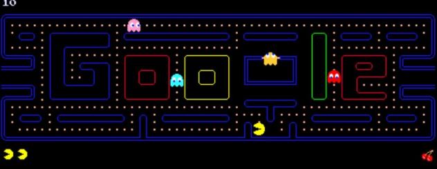 Pacman 30th Anniversary (Pacman Doodle!) (Play Online!)