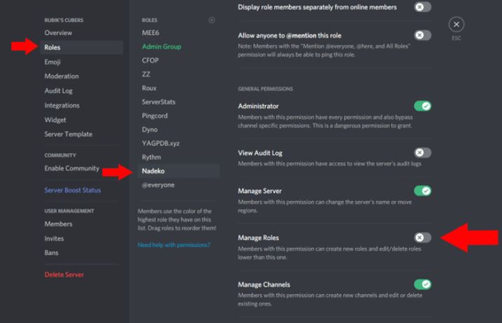 Confused About How to Self Assign Roles in Discord