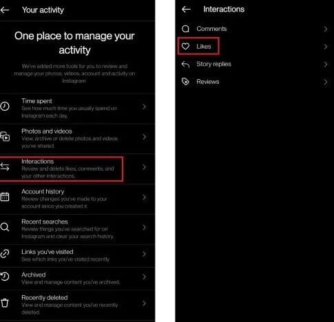 how to see liked posts on instagram 2022