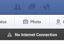 Why Is My Facebook Saying No Internet Connection?