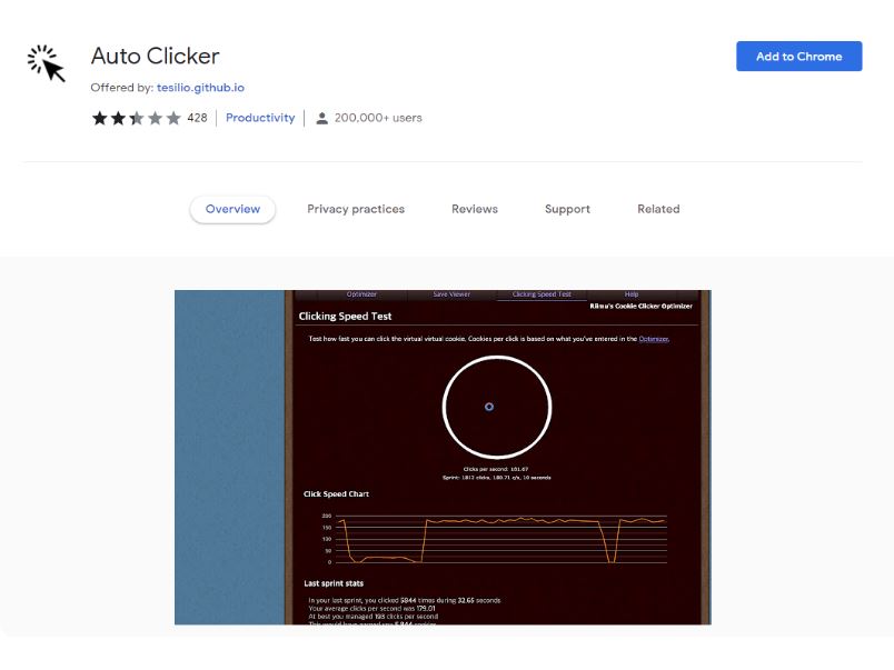 Auto Clicker by GitHub