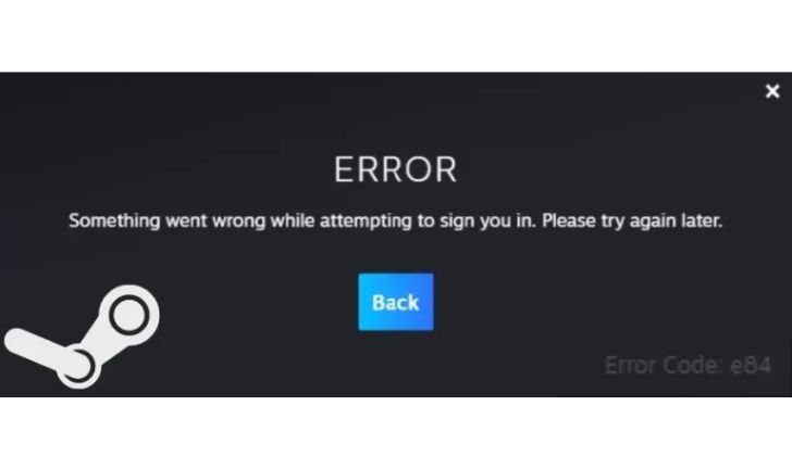 How to Fix “Error Code e84” on Steam