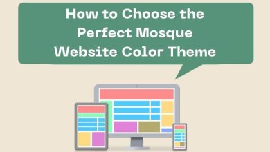 How to Choose the Perfect Mosque Website Color Theme
