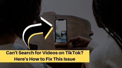 Can't Search for Videos on TikTok