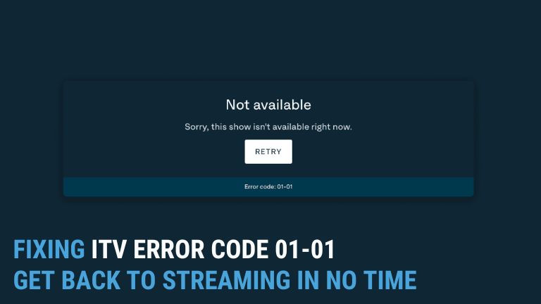 ITV Error Code 01-01