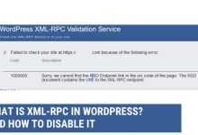 What is XML-RPC in WordPress? and How to Disable it