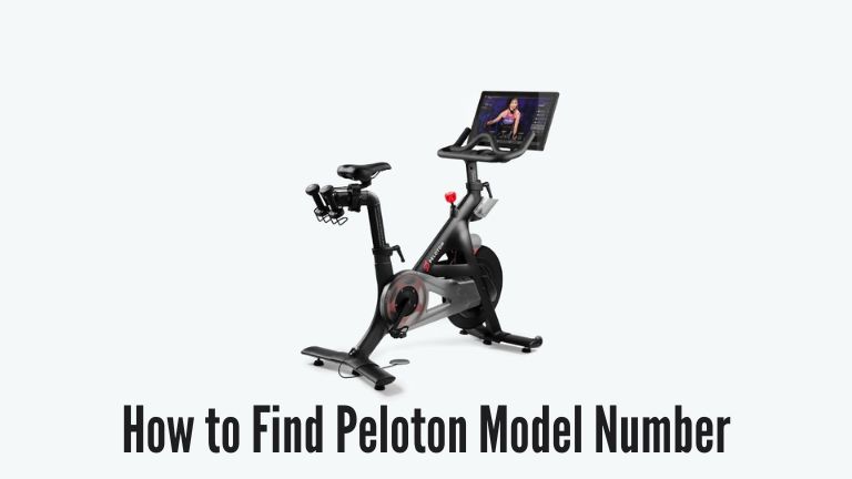 How to Find Peloton Model Number