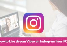 How to Live stream Video on Instagram from PC?