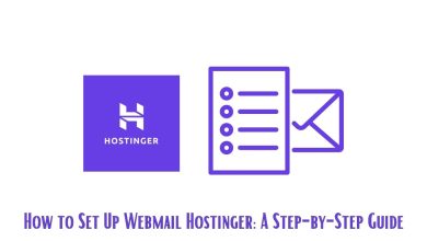 How to Set Up Webmail Hostinger