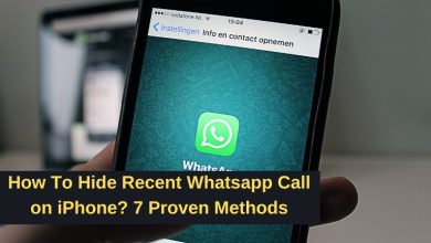 How To Hide Recent Whatsapp Call on iPhone? 7 Proven Methods