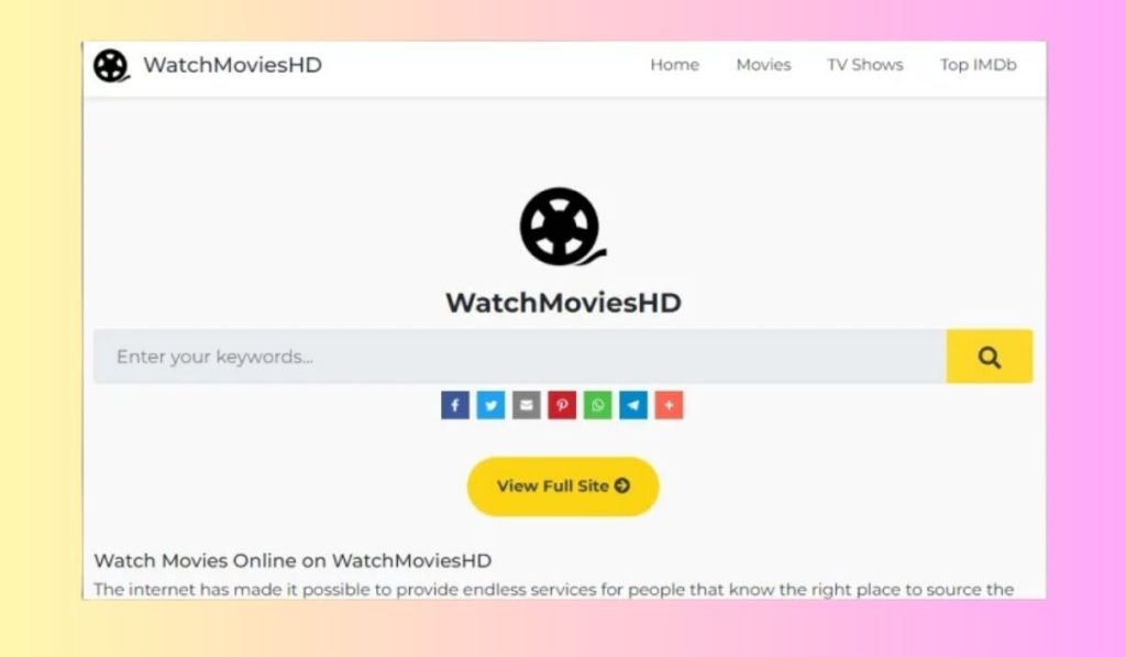 Causes of Watchmovieshd.ru Not Working