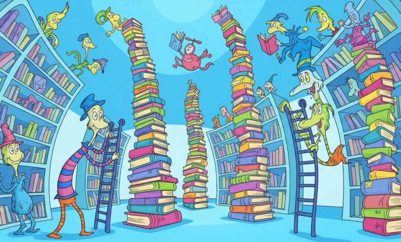 Dr. Suess artwork in new 2026 book