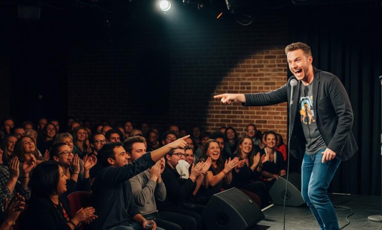 Stand-up comedian at Netflix is a Joke Fest