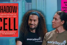 Andrew and Jihi Bustamante discussing Shadow Cell on Books That Changed My Life.