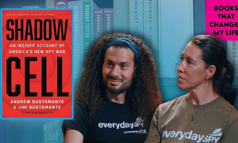 Andrew and Jihi Bustamante discussing Shadow Cell on Books That Changed My Life.