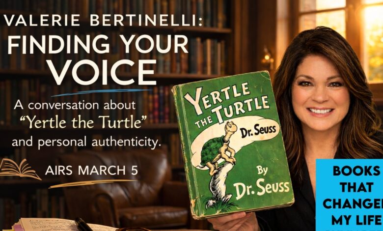 Cover of Yertle the Turtle by Dr. Seuss that inspired Valerie Bertinelli