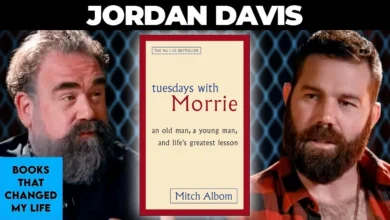 country singer Jordan Davis reflecting on life legacy and Mitch Albom's Morrie wisdom