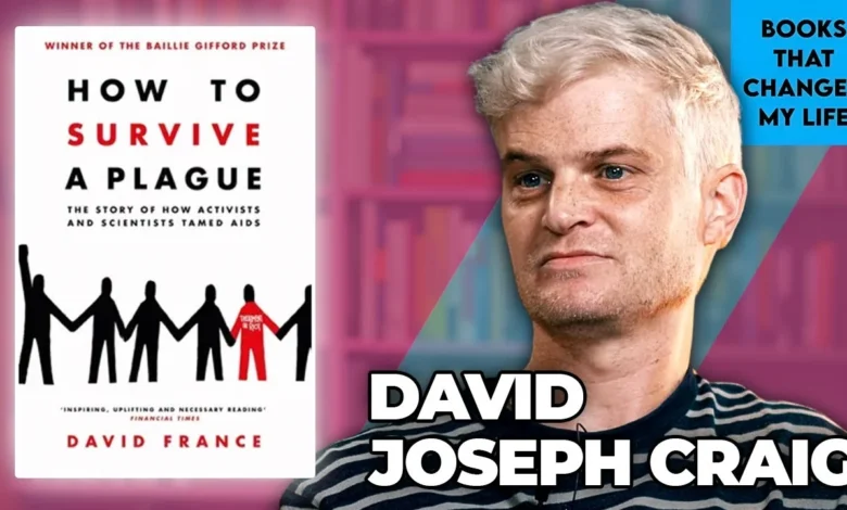 David Joseph Craig discussing How to Survive a Plague on Books That Changed My Life podcast