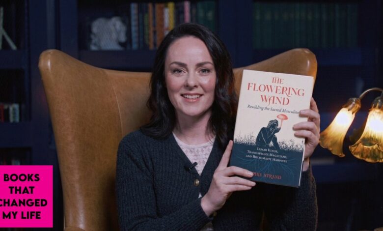 Jena Malone discussing The Flowering Wand by Sophie Strand on Books That Changed My Life
