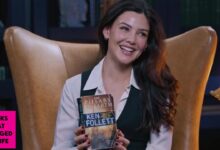 actress Danielle Campbell reflecting on resilience power and human nature through Ken Follett's epic novel