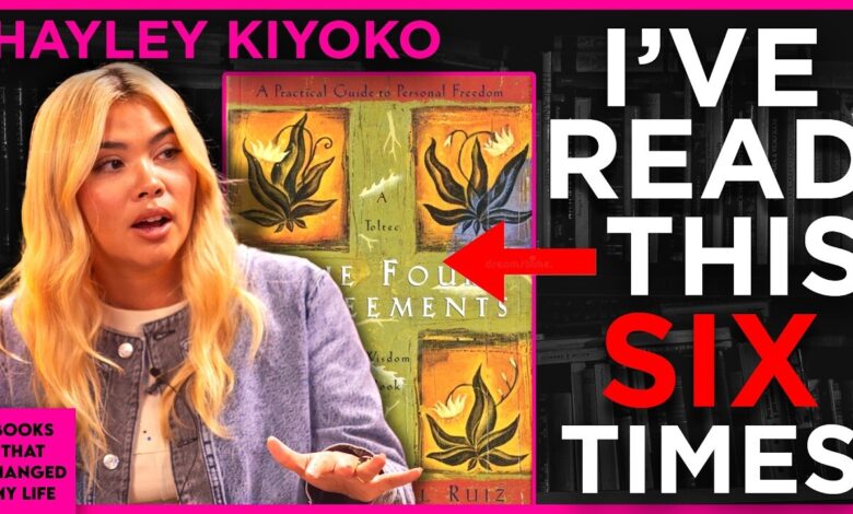 The Four Agreements by Don Miguel Ruiz discussed by Hayley Kiyoko on Books That Changed My Life