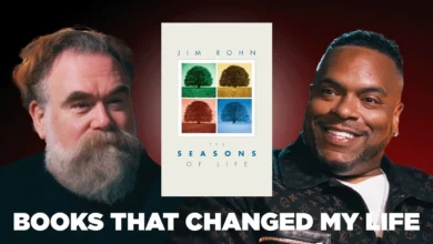 actor Sean Ringgold reflecting on growth transitions and purpose through Jim Rohn's personal development classic