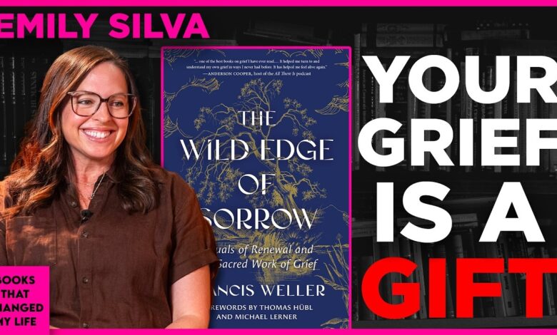 author Emily Silva reflecting on grief infertility healing and stillness through Frances Weller's powerful book