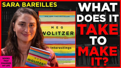 Sara Bareilles discussing Meg Wolitzer's The Interestings and her album Good Grief
