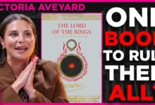 bestselling author Victoria Aveyard reflecting on world-building and creative discipline through Tolkien's trilogy