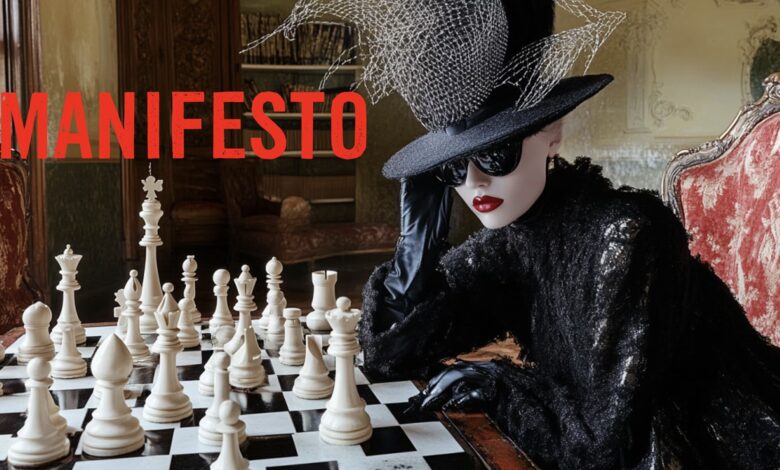 Chess strategy representing a leadership manifesto and intentional execution